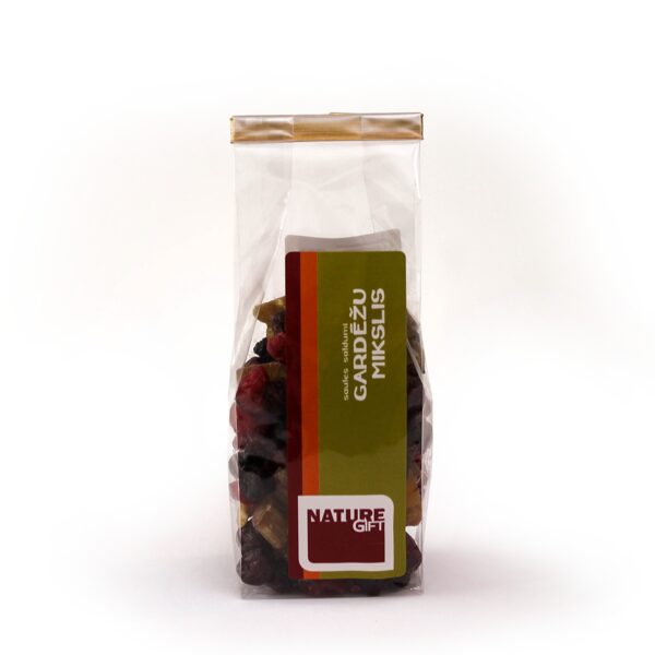 Gardēžu mix dižbrūklenes rabarberi ķirbji aronijas pīlādži 100gr